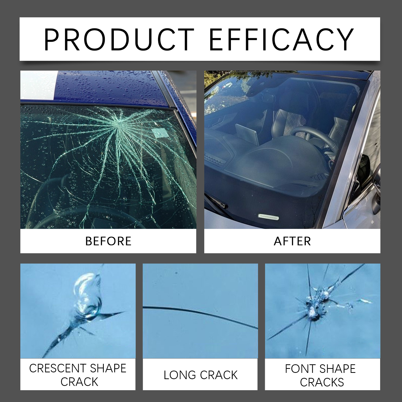 Car Windshield Crack Repair Re - Liquid Uv Glue Kit 리뷰 및 가격
