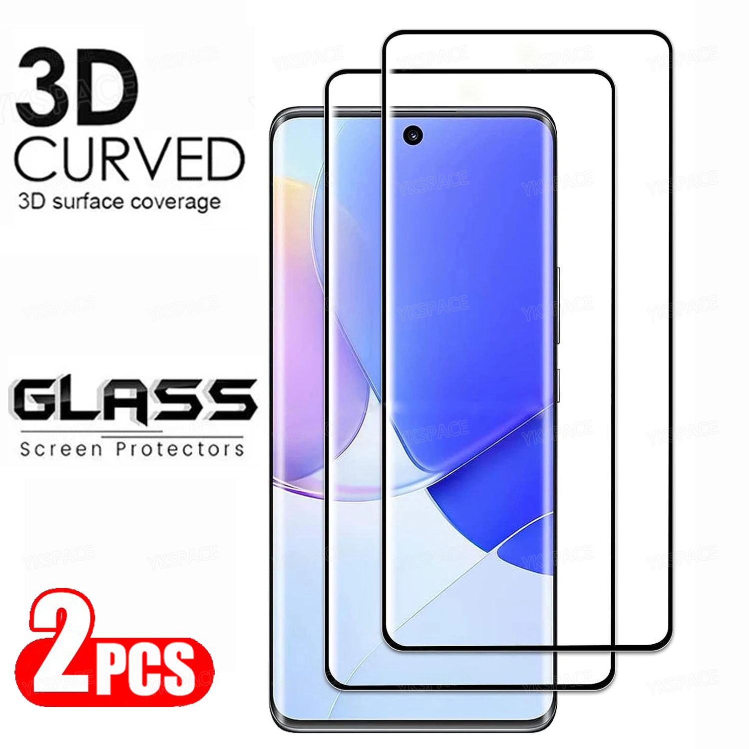 2Pcs 3D Curved Edge 9H HD Clea - Curved Edge Screen 리뷰 및 가격