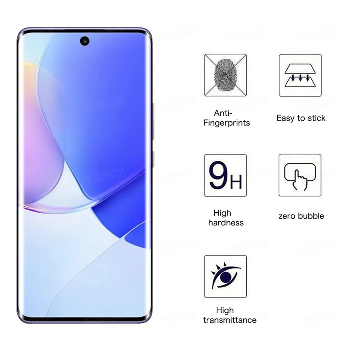 2Pcs 3D Curved Edge 9H HD Clea - Curved Edge Screen 리뷰 및 가격