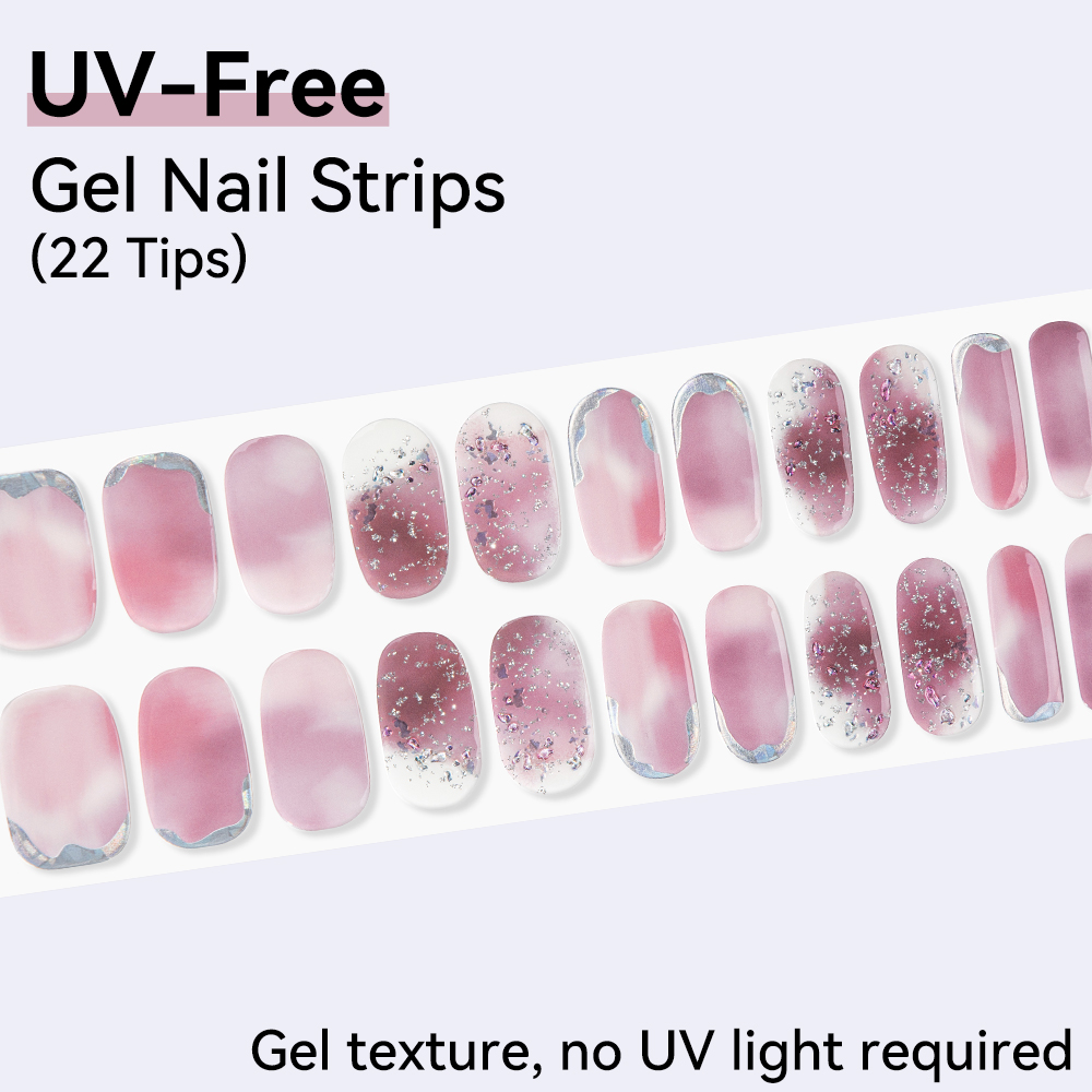 UV-Free Strips DIY Nails Stick - Full Cover Adhesive 리뷰 및 가격