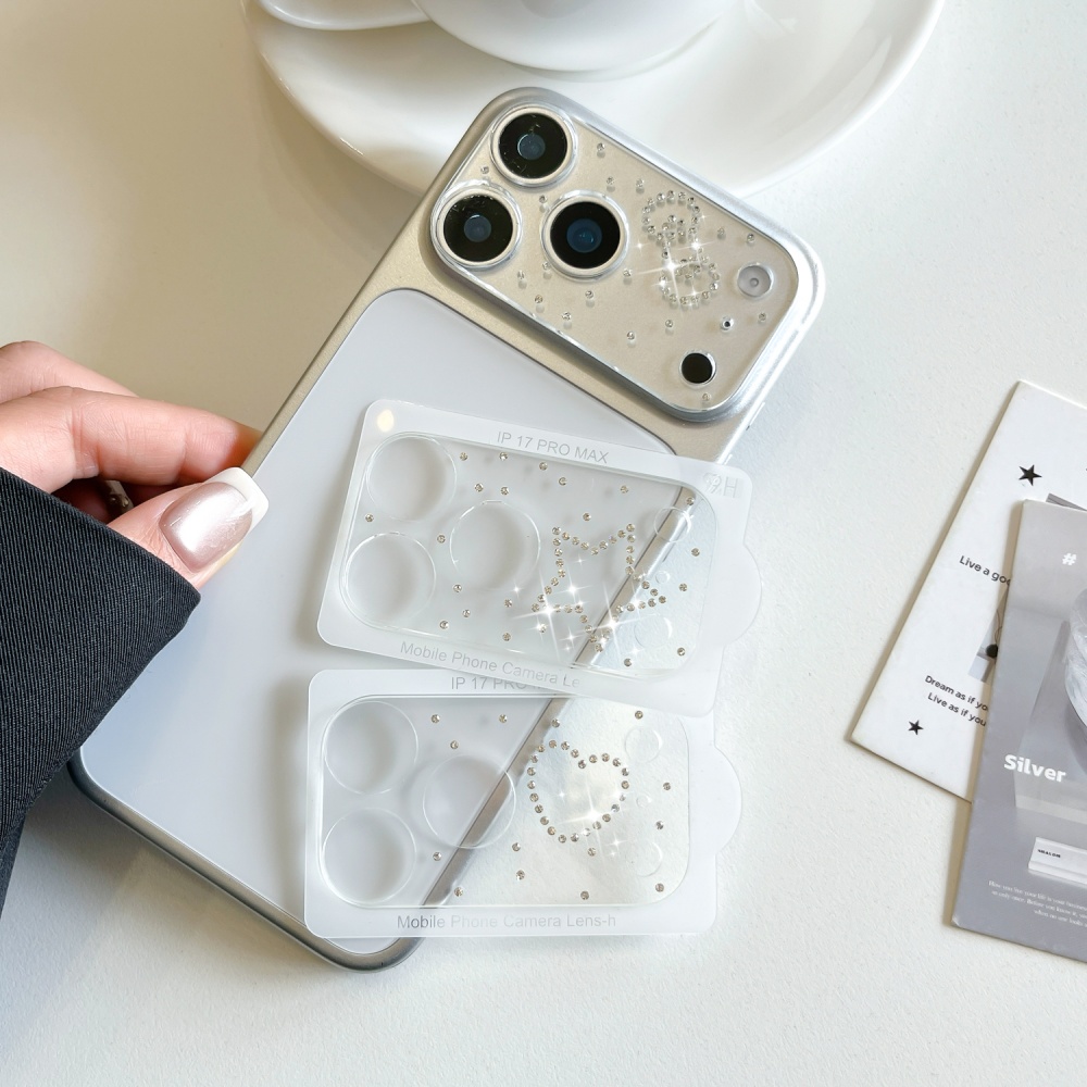 Luxuruy Diamond 3D Heart Glass - Camera Lens Protector 리뷰 및 가격