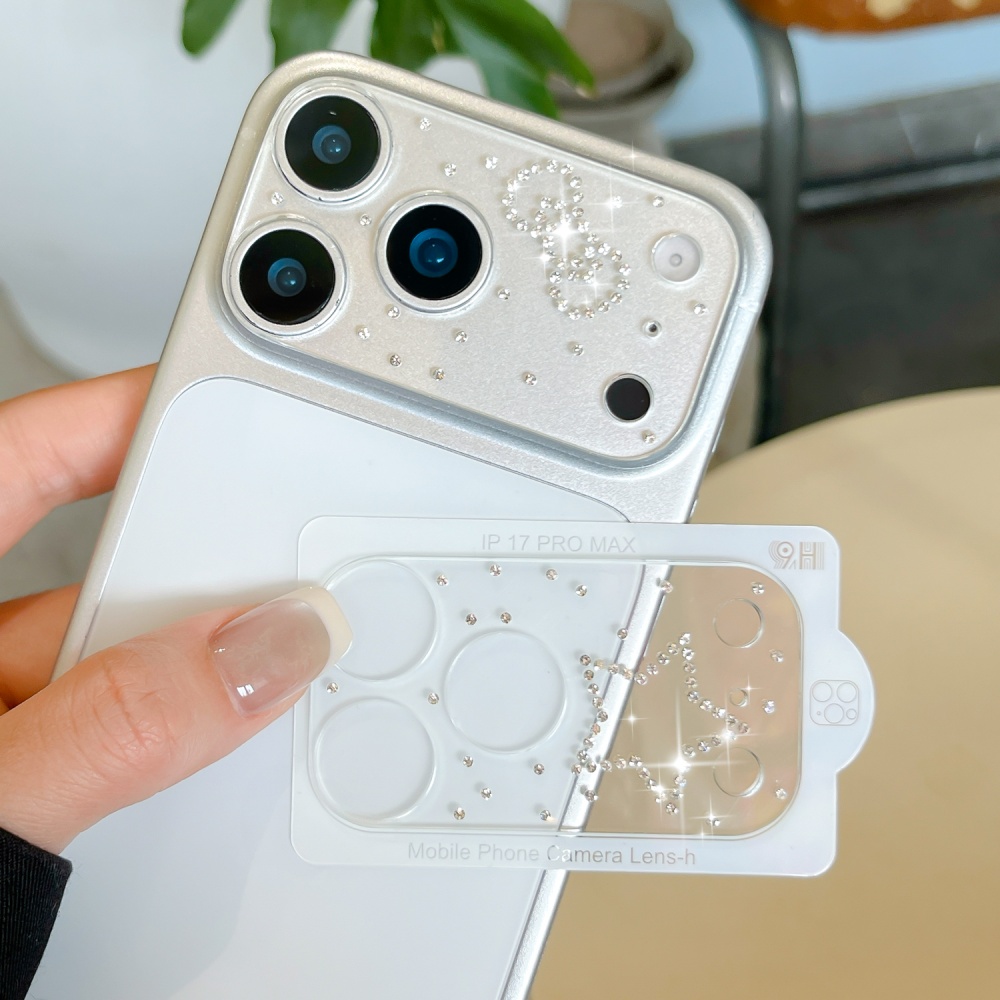 Luxuruy Diamond 3D Heart Glass - Camera Lens Protector 리뷰 및 가격