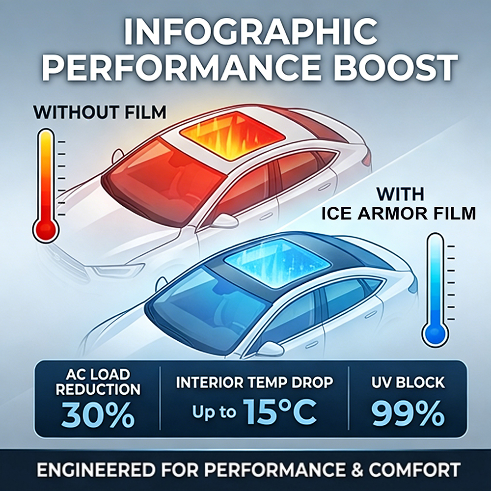 Car Sunroof Skylight Film for  - Anti Blue Light Film 리뷰 및 가격