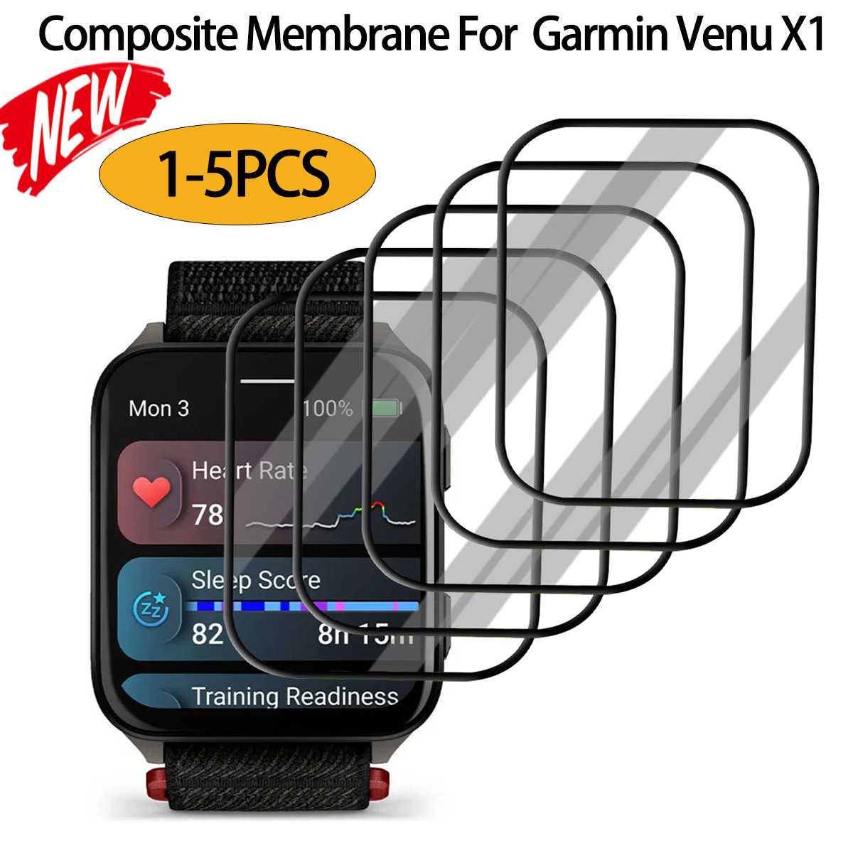 Anti-scratch Film For Garmin V - Curved Edge Screen 리뷰 및 가격