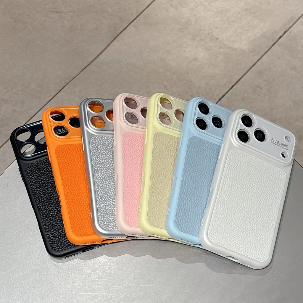 Luxury Lychee Grain Leather Te - Camera Lens Protector 리뷰 및 가격