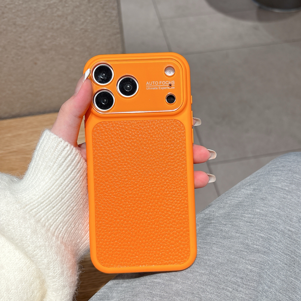 Luxury Lychee Grain Leather Te - Camera Lens Protector 리뷰 및 가격