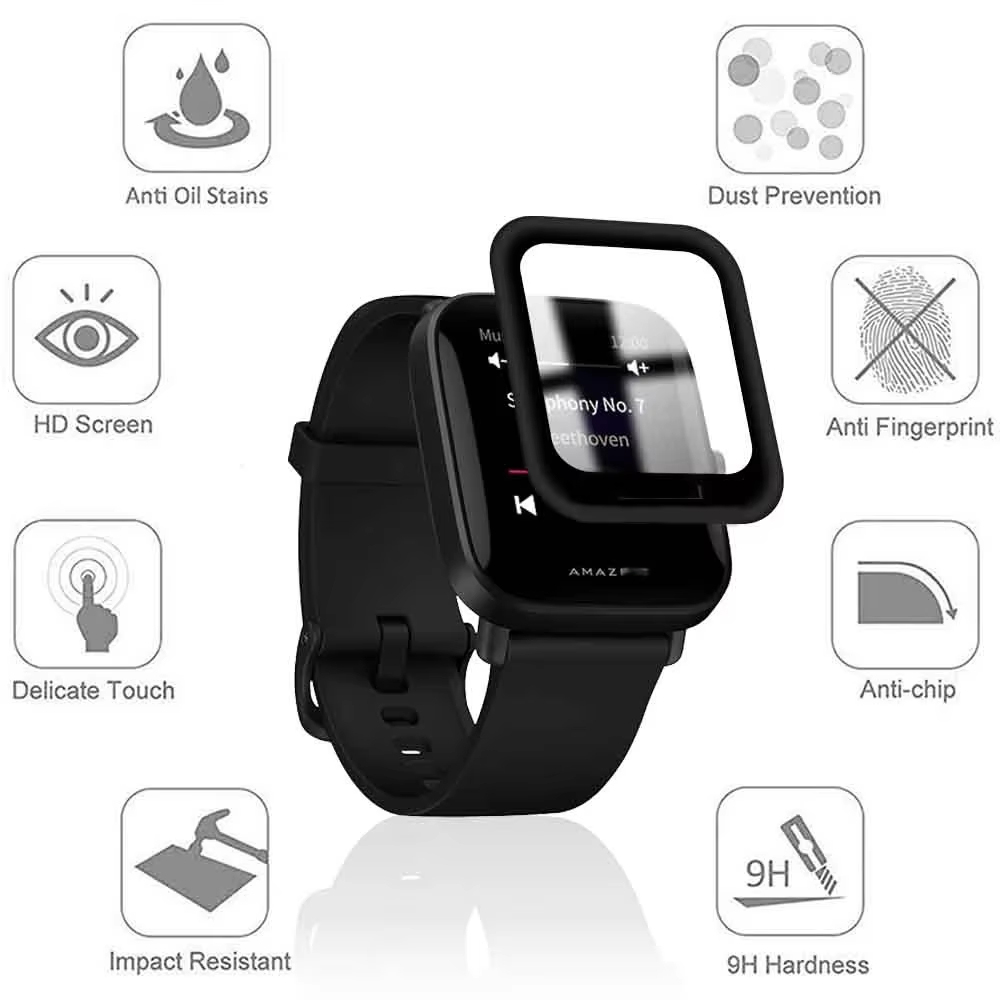 1-6 PCS Screen Protector Film  - Curved Edge Screen 리뷰 및 가격