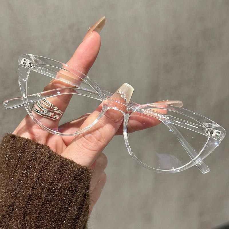Small Cat Eye Eyeglasses Women - Anti Blue Light Film 리뷰 및 가격