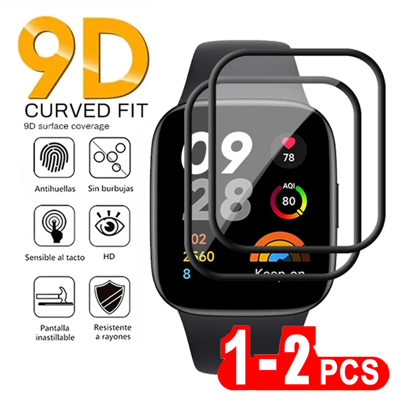 2 Pcs Tempered Glass for Redmi - Smartwatch Screen Film 리뷰 및 가격