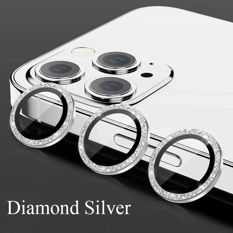 Glitter Camera Lens Protector  - Tempered Glass Screen 9H 리뷰 및 가격