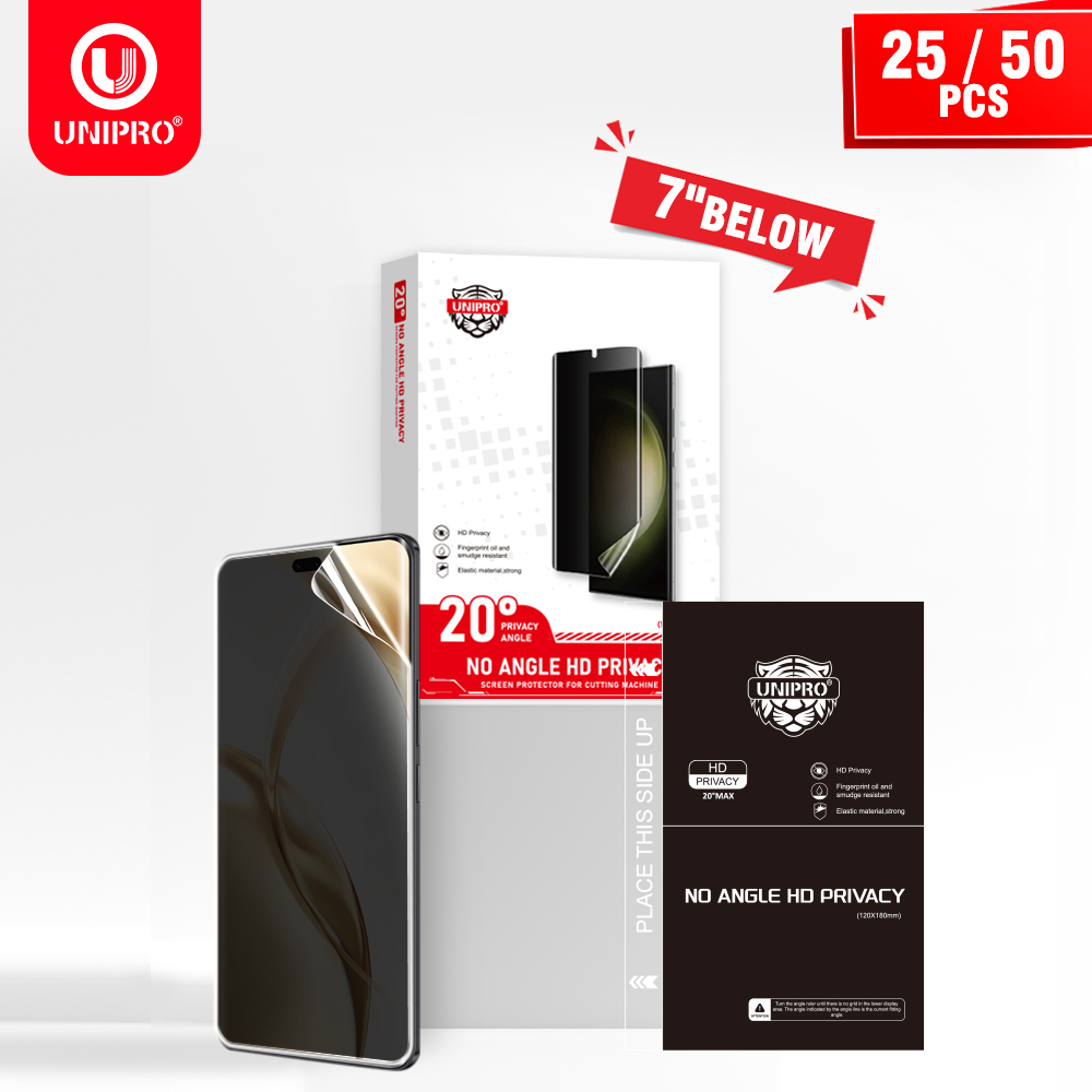 UNIPRO 25 50Pcs Anti Peep Film - Screen Protector Cutter 리뷰 및 가격