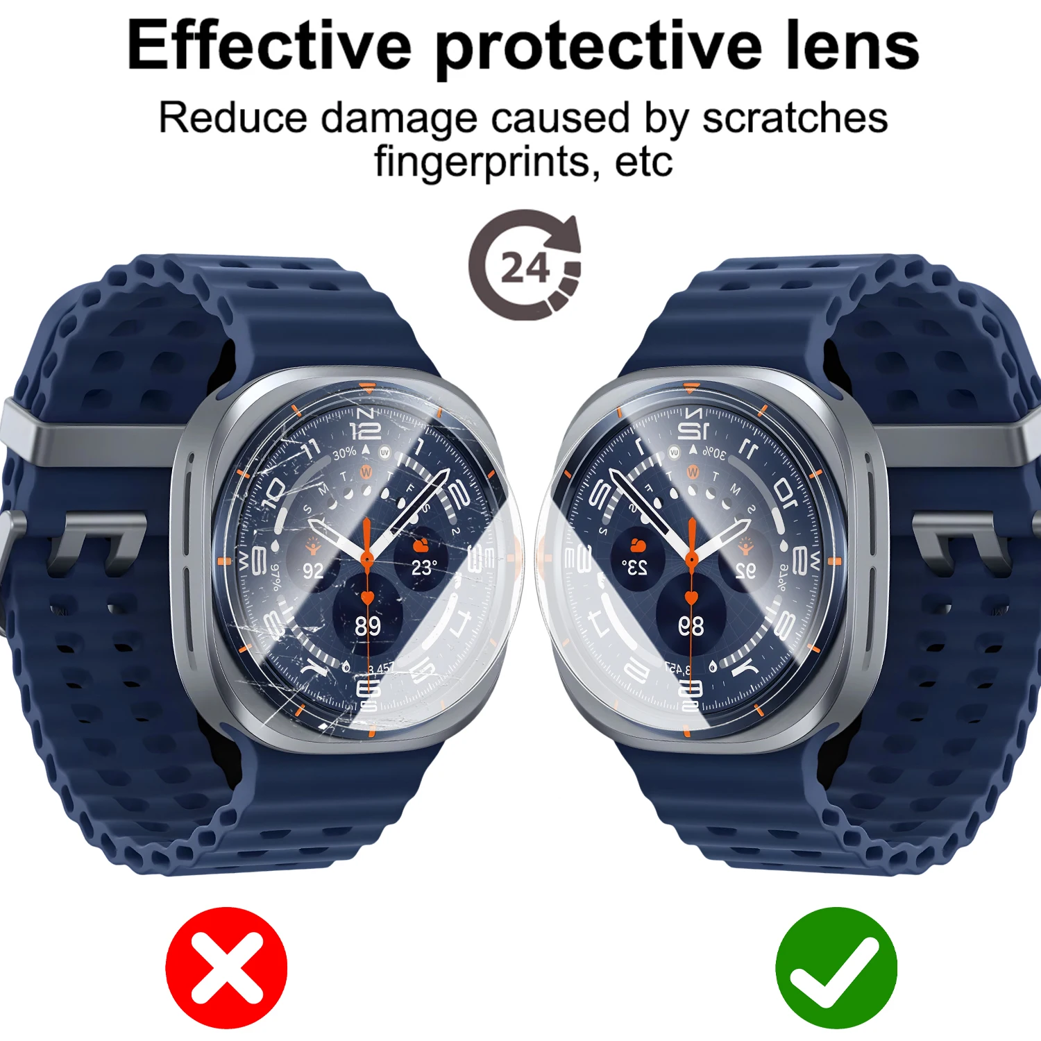 For Samsung Galaxy Watch Ultra - Glass Protector Auto 리뷰 및 가격