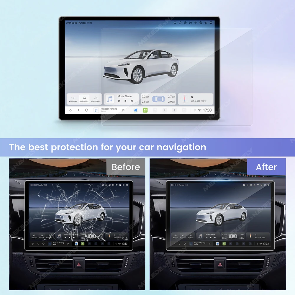 For 11.5 13 Inch Radio Tempere - Glass Protector Auto 리뷰 및 가격