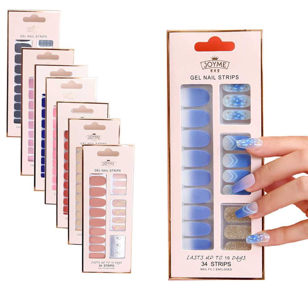 30/34tips UV-Free DIY Gel Nail - Full Cover Adhesive 리뷰 및 가격