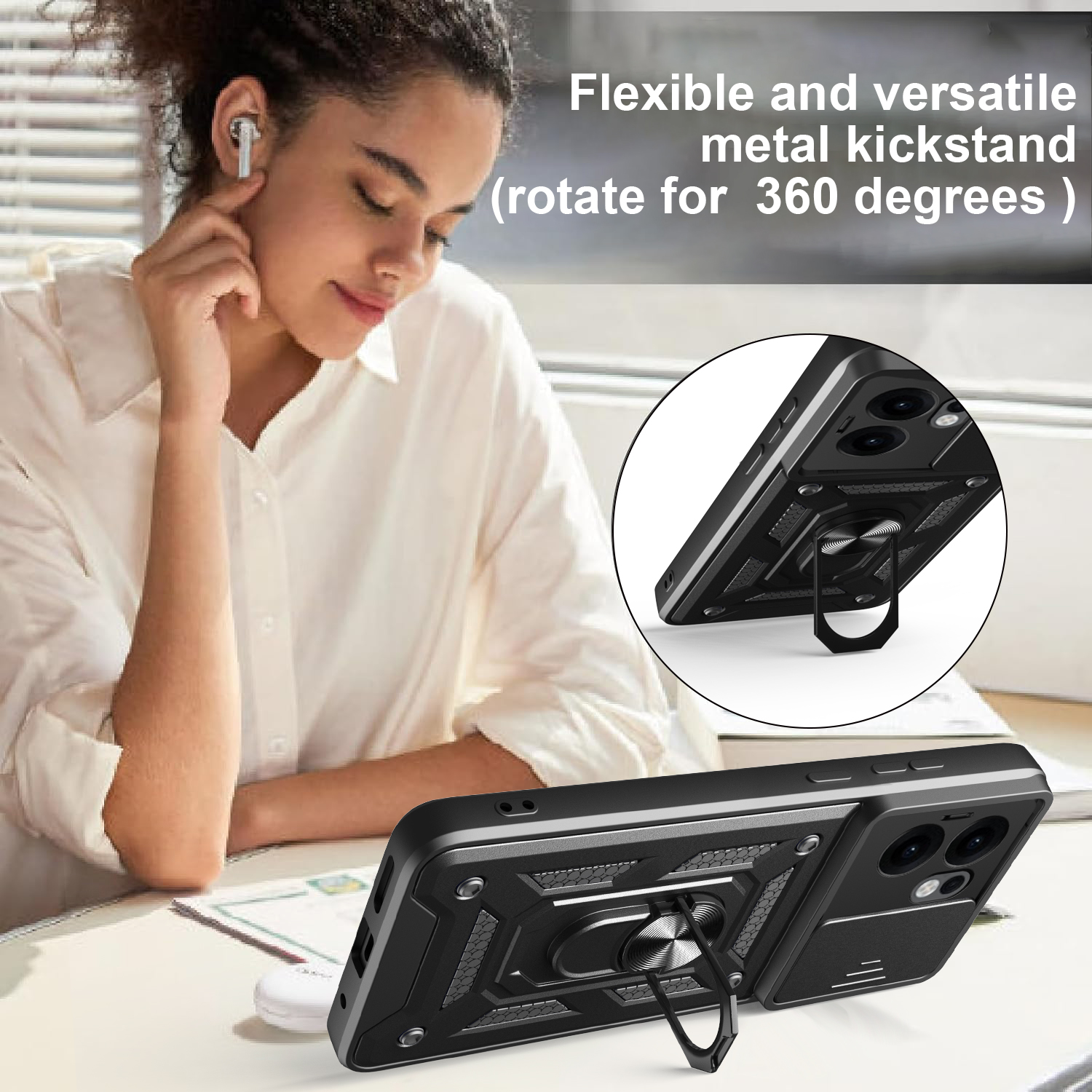 Armor Funda For OPPO Reno 13F  - Camera Lens Protector 리뷰 및 가격