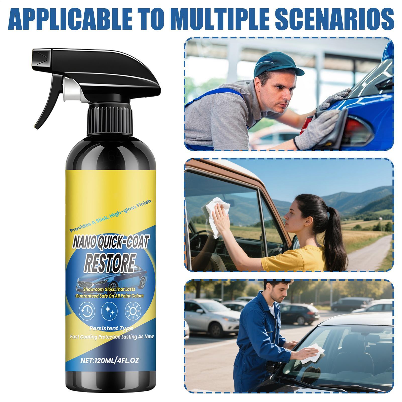 120ml Car Ceramic Coating Spra - Nano Liquid Coating 리뷰 및 가격