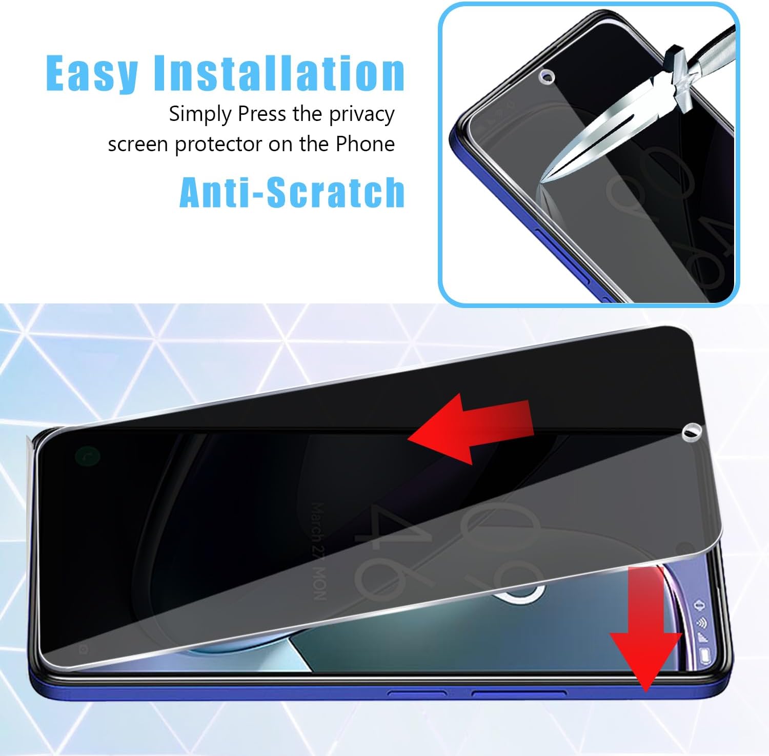 [2 Pack] Fit TCL 50 5G Privacy - Privacy Filter 2Pack 리뷰 및 가격