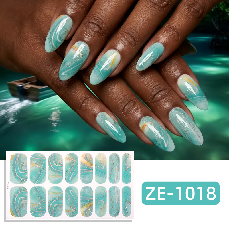 16Tips Glitter Marble Full Cov - Full Cover Adhesive 리뷰 및 가격