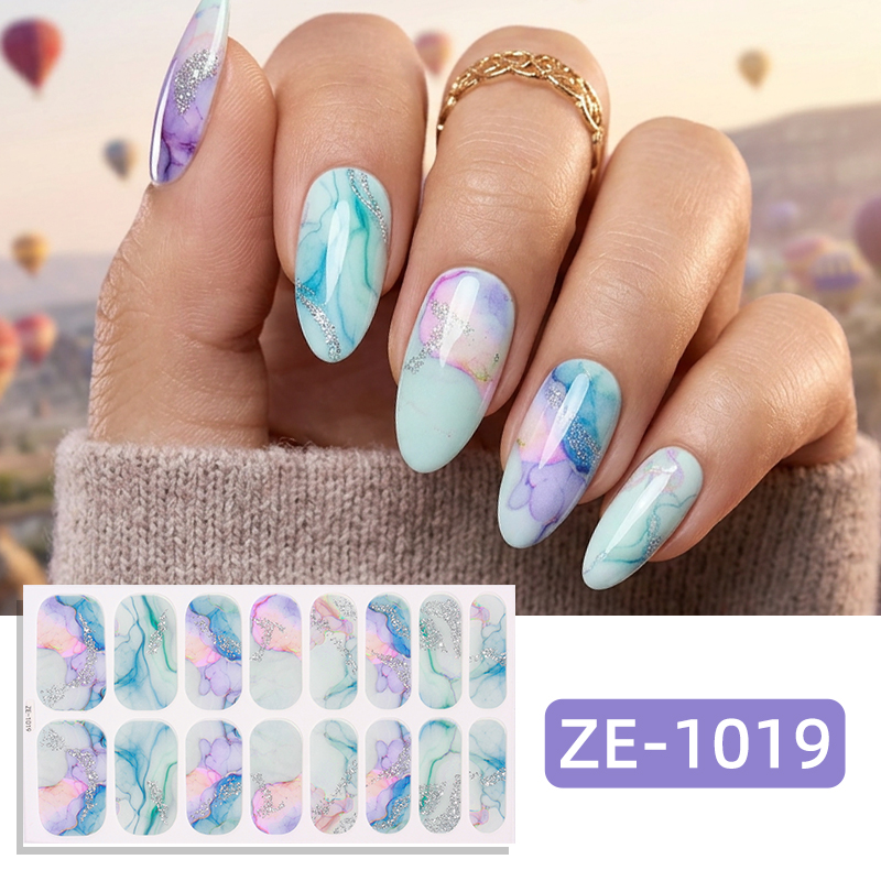 16Tips Glitter Marble Full Cov - Full Cover Adhesive 리뷰 및 가격