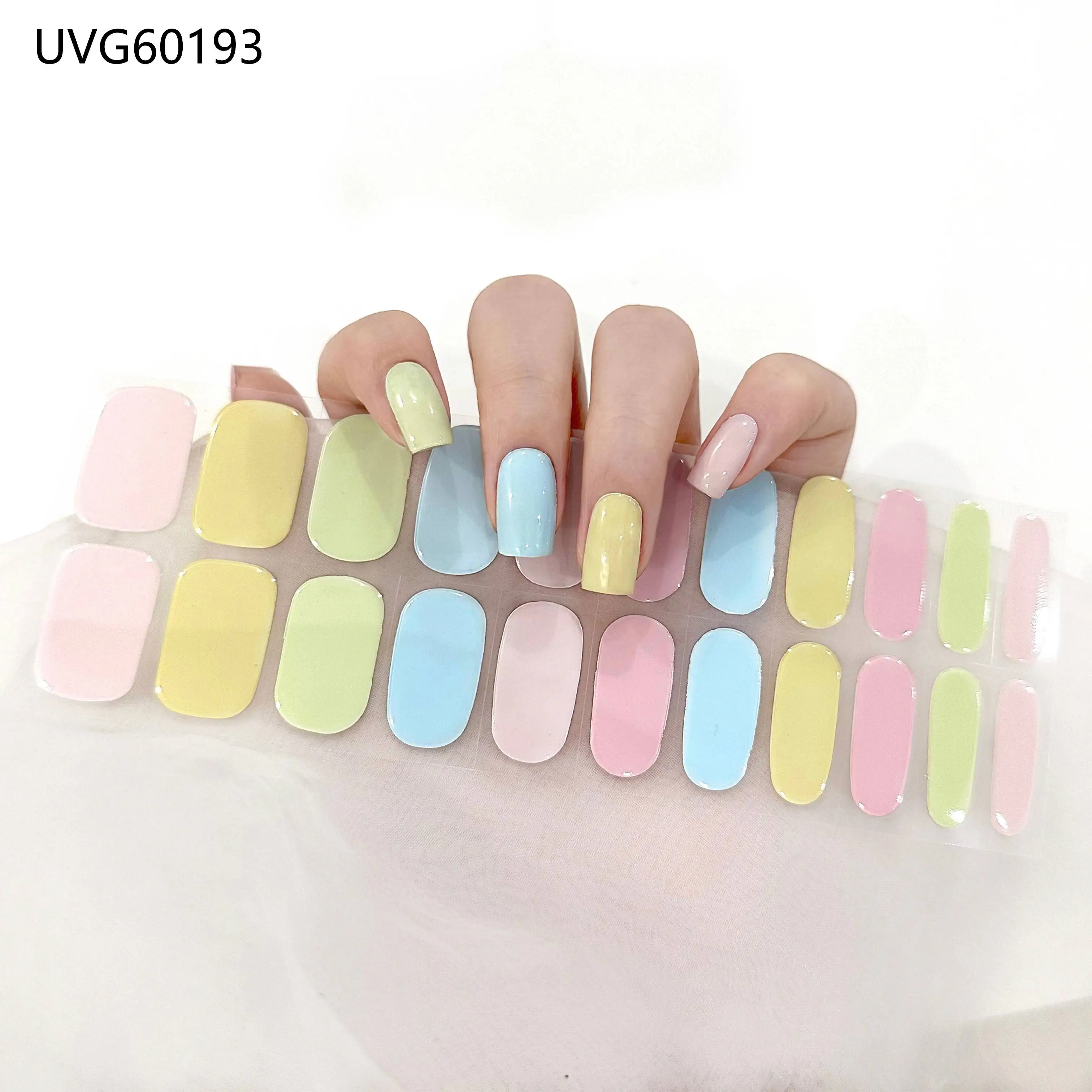 22Tips Semi-Cured Gel Nail Pat - Full Cover Adhesive 리뷰 및 가격