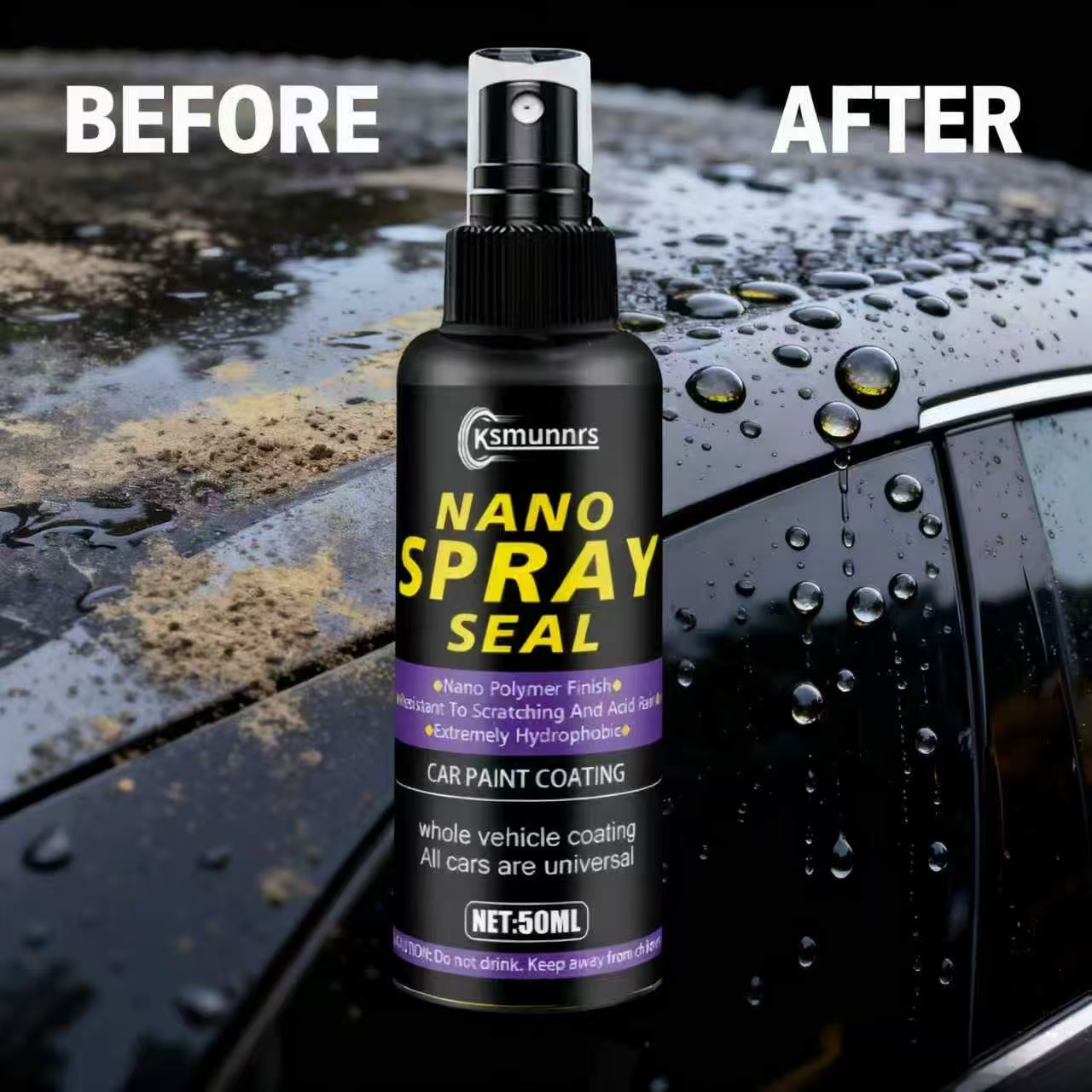 Ksmumnrs Nano Spray Seal 50ML  - Nano Liquid Coating 리뷰 및 가격