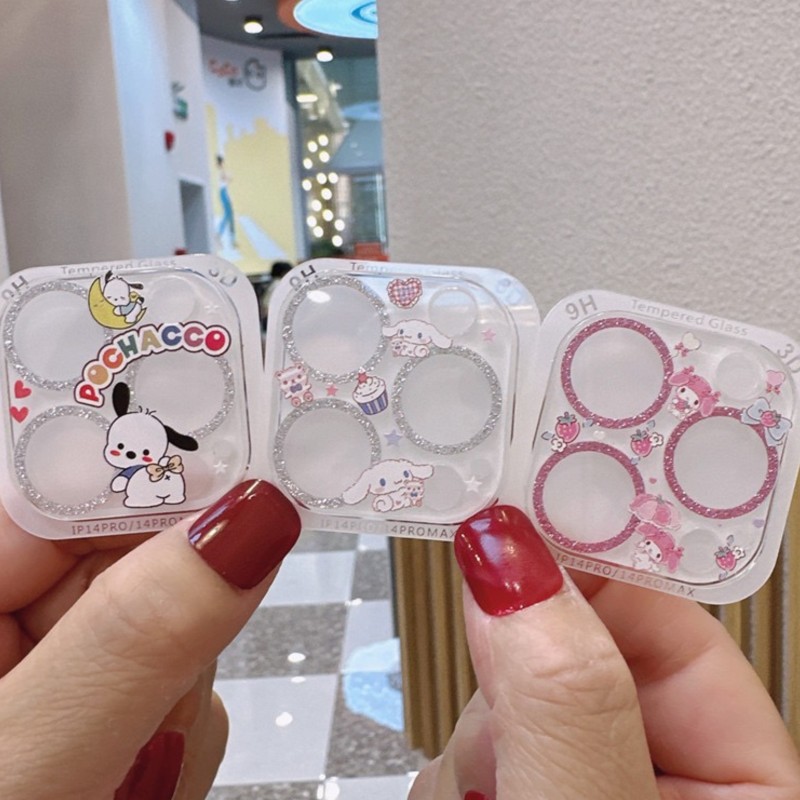 Sanrio Hello Kitty Kuromi Glit - Tempered Glass Screen 9H 리뷰 및 가격