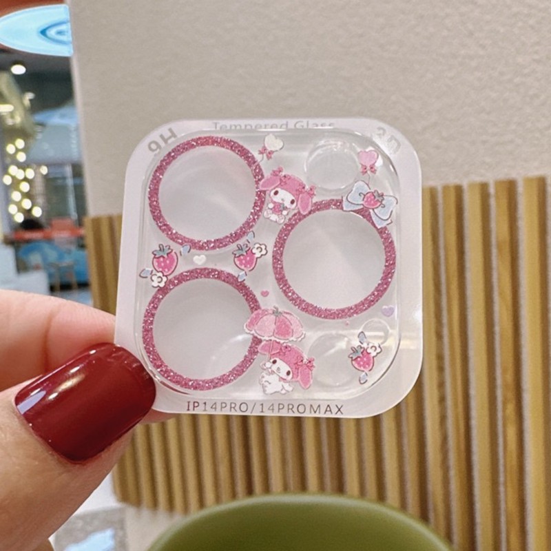 Sanrio Hello Kitty Kuromi Glit - Tempered Glass Screen 9H 리뷰 및 가격