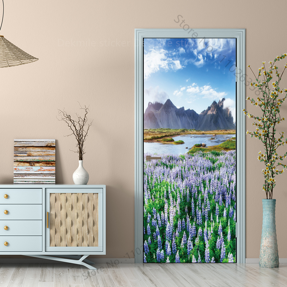 Natural Scenery Beach Waterfal - Full Cover Adhesive 리뷰 및 가격