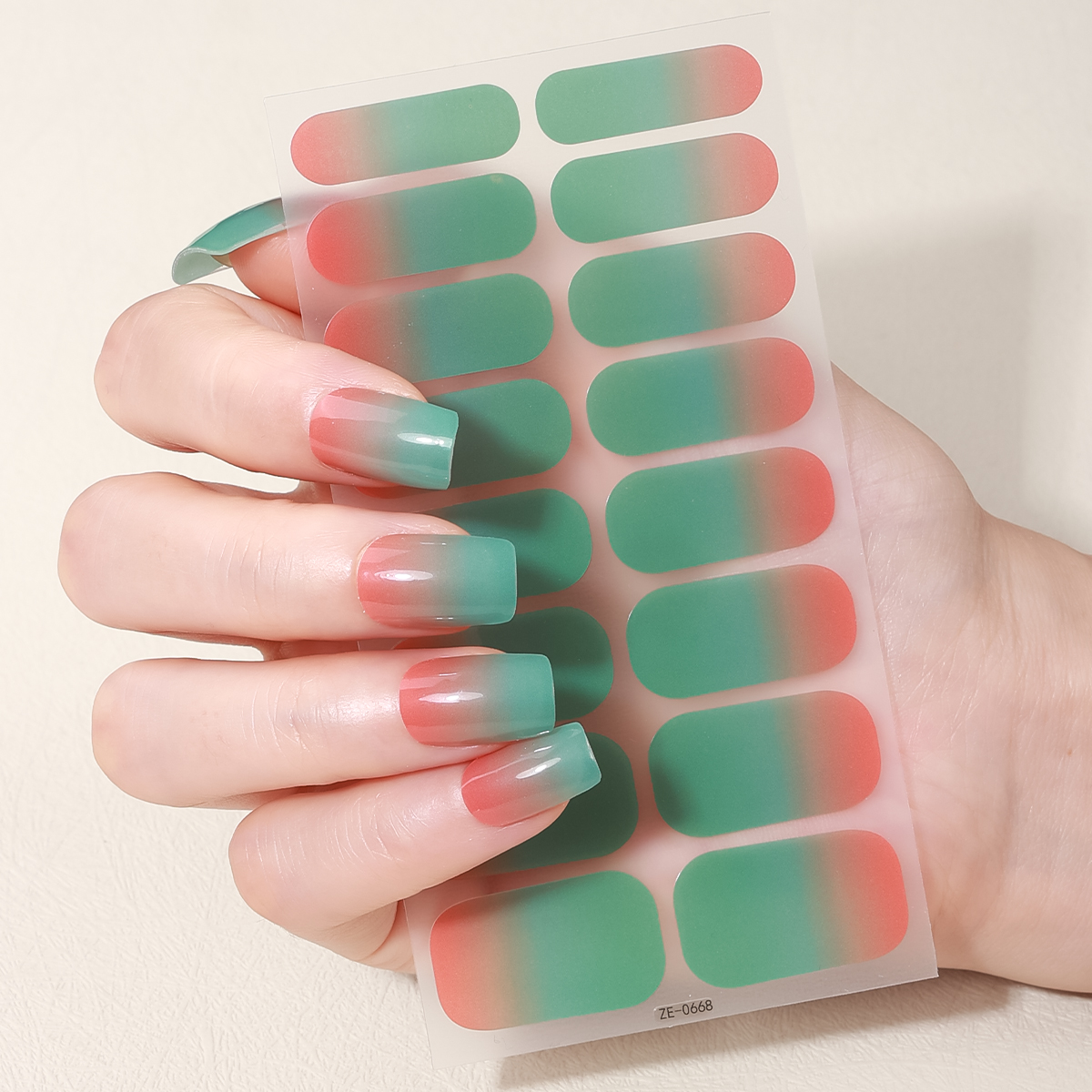 16Tips Full Cover Gradient Nai - Full Cover Adhesive 리뷰 및 가격