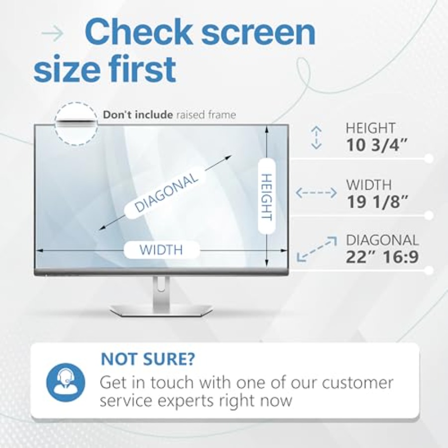 2 Pack 22 Inch 16:9 Privacy Sc - Privacy Filter 2Pack 리뷰 및 가격