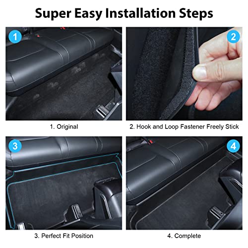Rear Seat Underside Kick Prote - Full Cover Adhesive 리뷰 및 가격