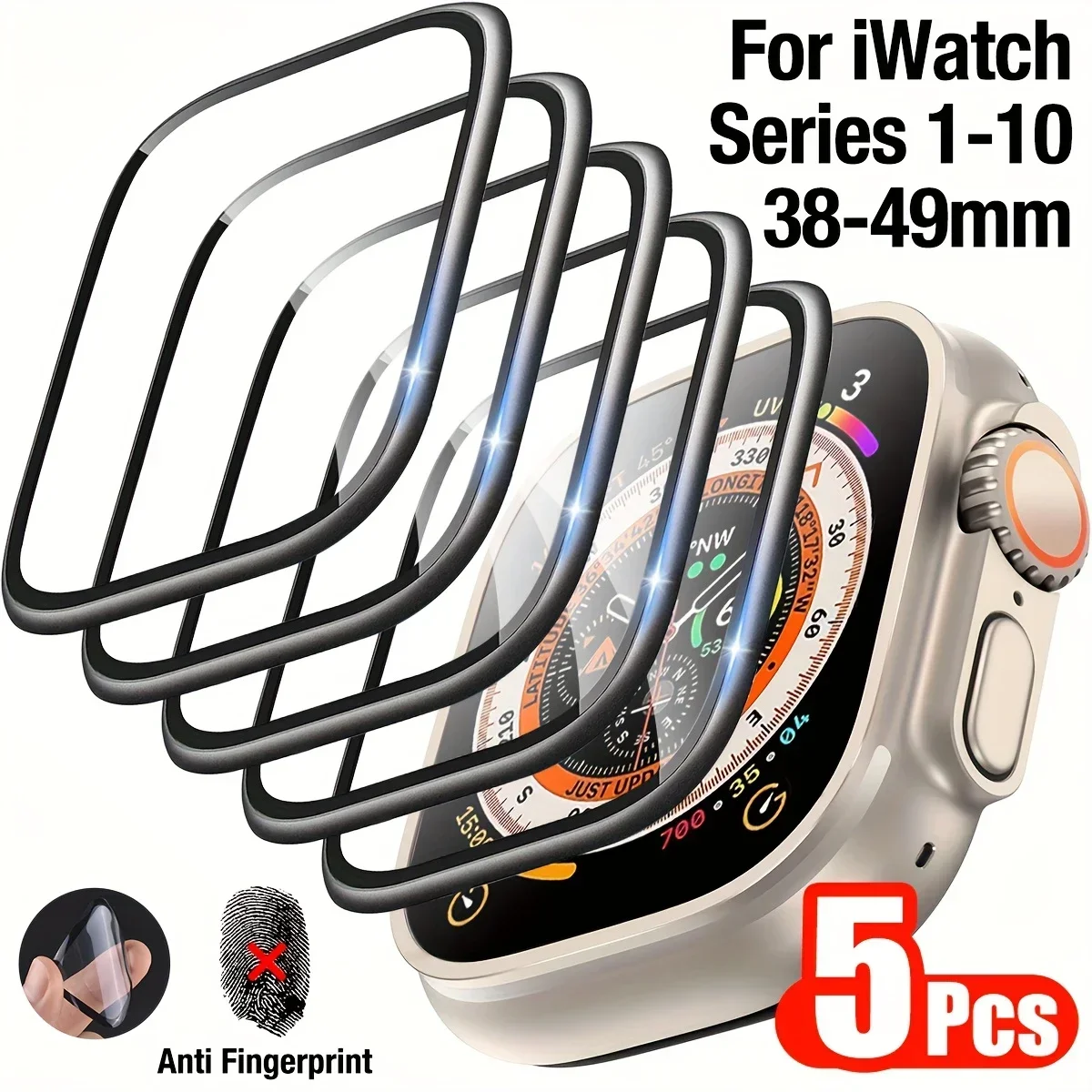 1-5pcs Anti-scratch Film For A - Smartwatch Screen Film 리뷰 및 가격