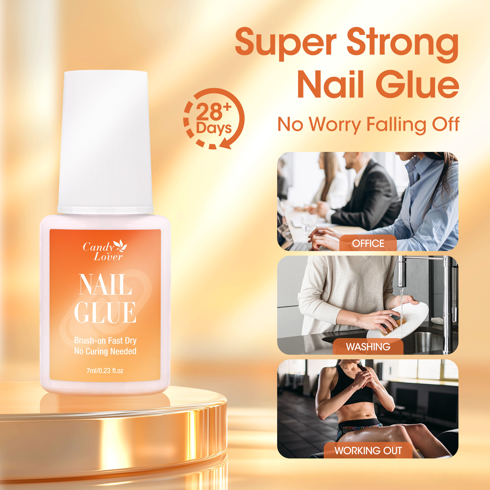 Super Strong Nail Glue Remover - Liquid Uv Glue Kit 리뷰 및 가격