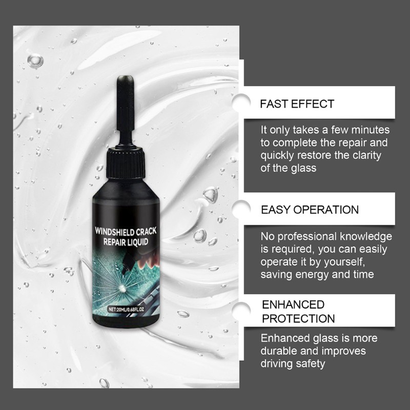 Windshield Repair Kit For Chip - Liquid Uv Glue Kit 리뷰 및 가격