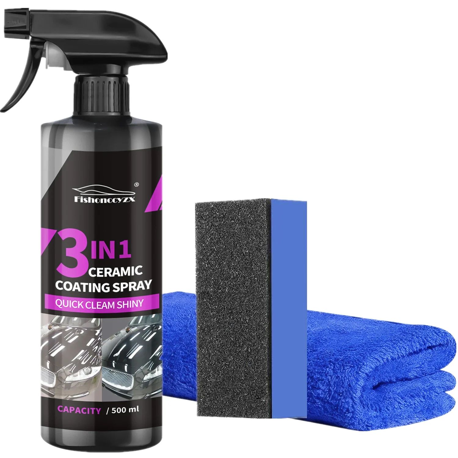 3 in 1 Car Ceramic Liquid Coat - Nano Liquid Coating 리뷰 및 가격