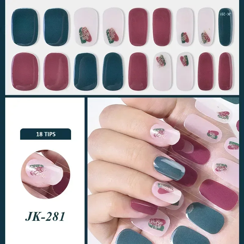16/18/20Tips French Gel Nail S - Full Cover Adhesive 리뷰 및 가격