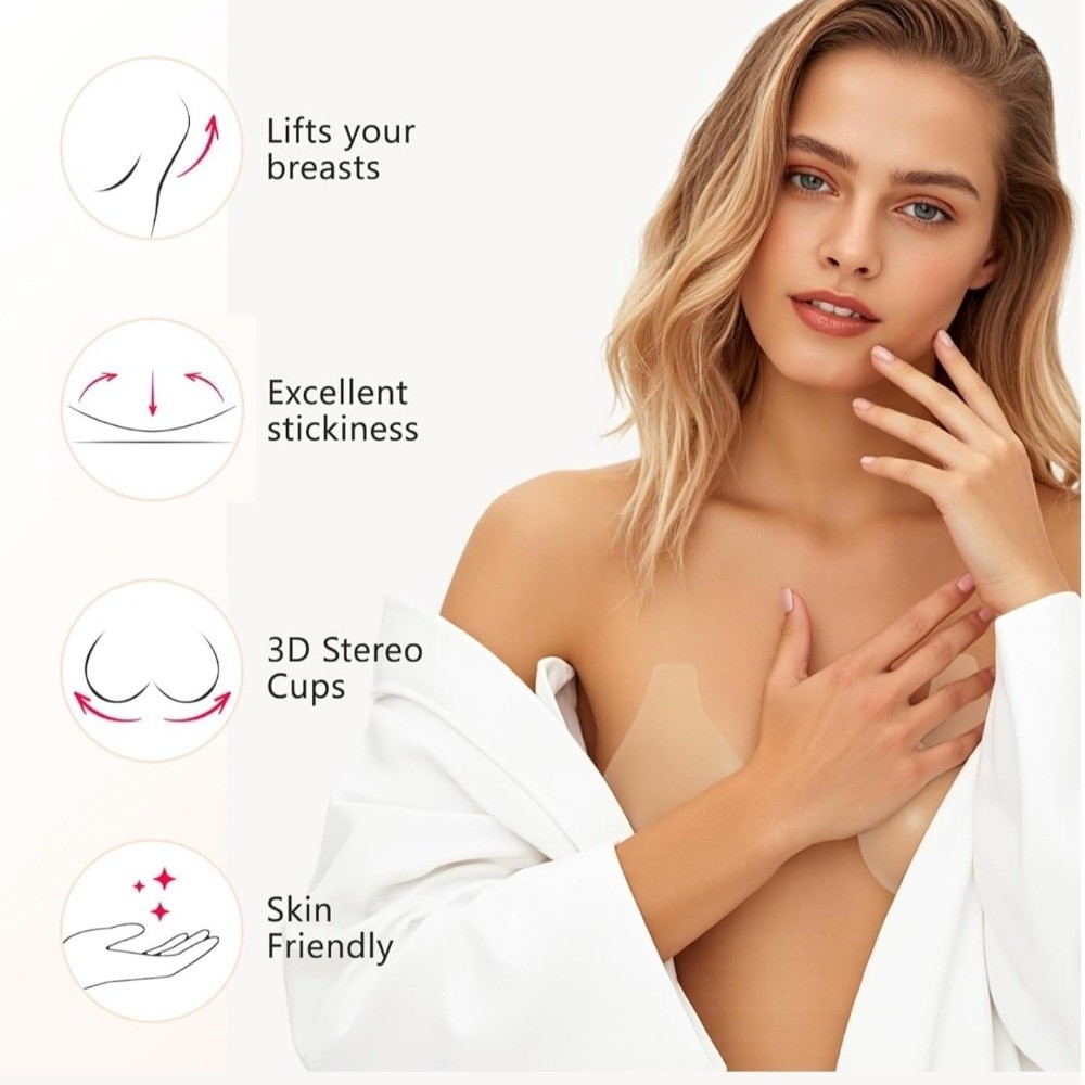 Seamless Silicone Nipple Cover - Full Cover Adhesive 리뷰 및 가격