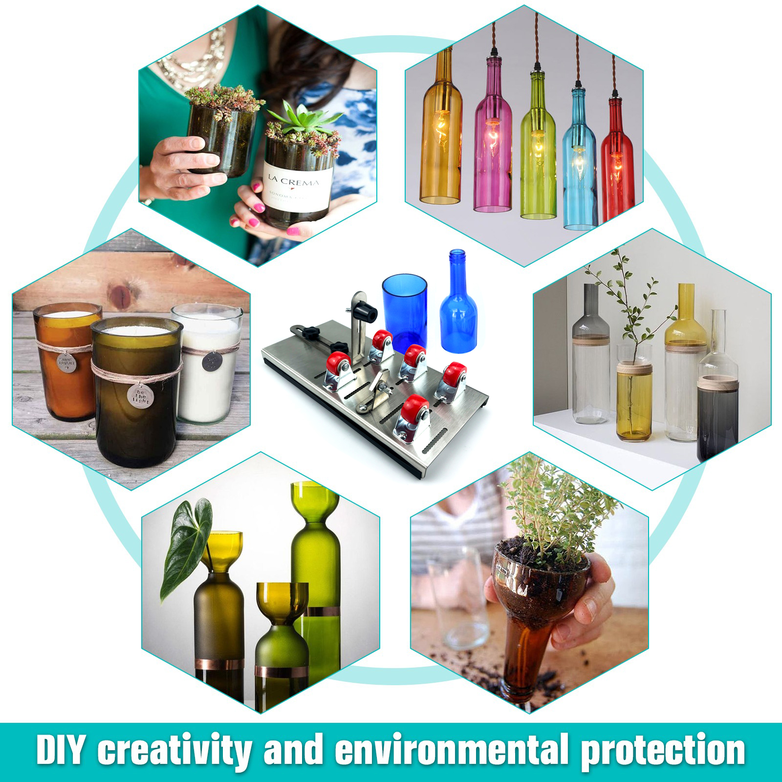 DIY Glass Bottle Cutter Adjust - Screen Protector Cutter 리뷰 및 가격
