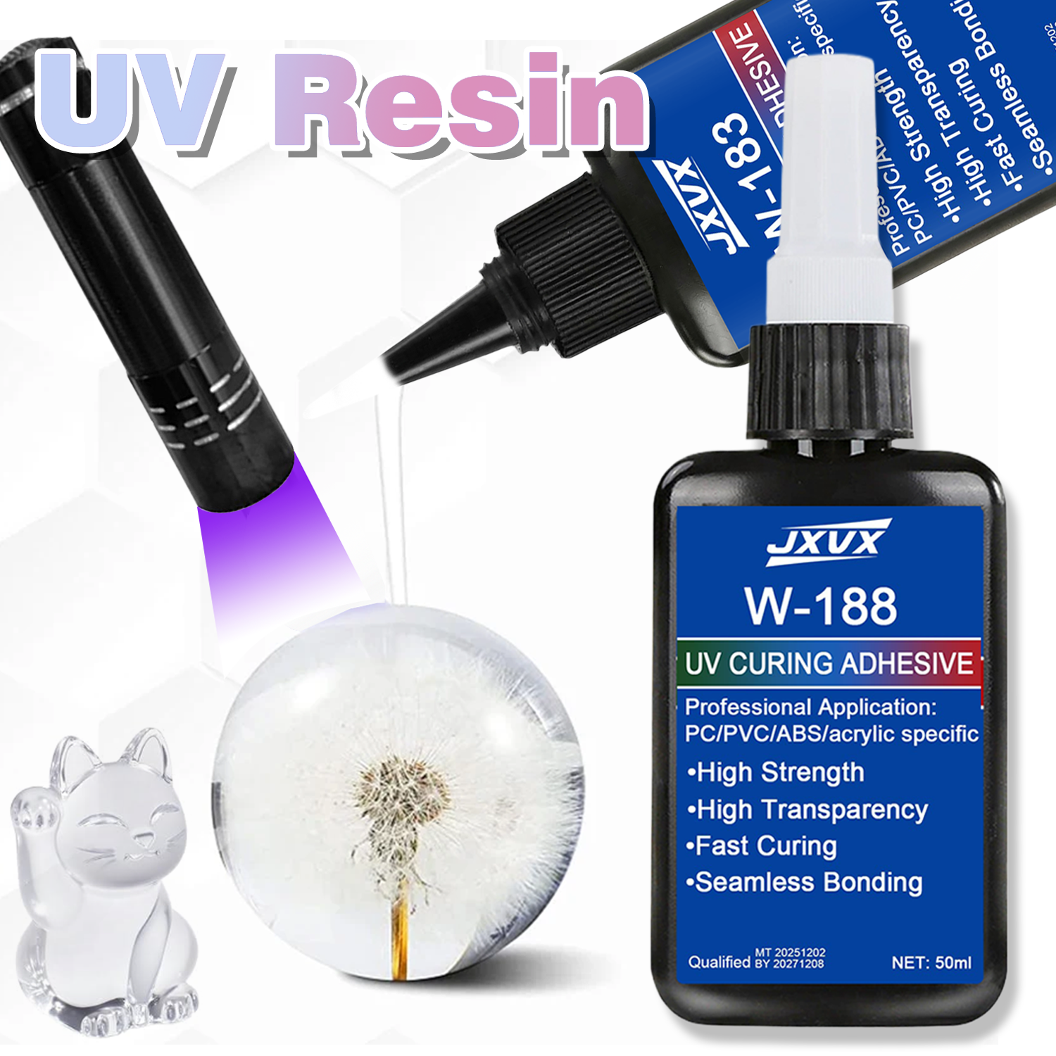 50ml UV Resin Kits With Lamp U - Liquid Uv Glue Kit 리뷰 및 가격